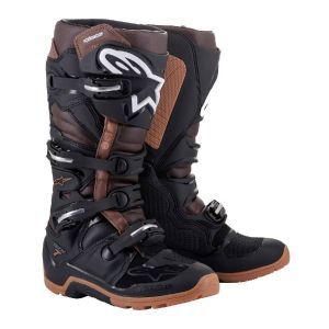 Cizme Alpinestars Enduro Tech 7 Black/Dark brown