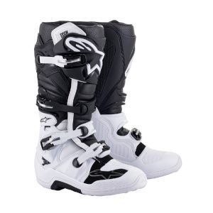 Cizme Alpinestars Tech 7 White/Black