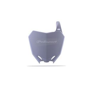  Placă număr Polisport Suzuki RMZ 250 10-18 RMZ 450 08-17 alb