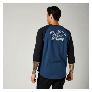 Bluză Fox Original Speed 3/4 Raglan Dark Indigo