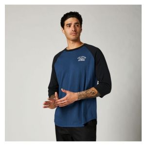 Bluză Fox Original Speed 3/4 Raglan Dark Indigo