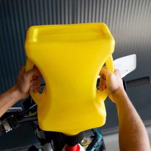 Canistră benzină realimentare rapidă Aworks galben 20l