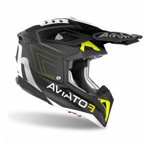 Cască Airoh Aviator 3 Primal Yellow Matt 2021
