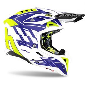 Cască Airoh Aviator 3 Rampage Blue Gloss