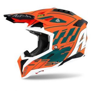Cască Airoh Aviator 3 Rampage Orange Matt 2021