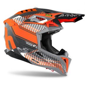 Cască Airoh Aviator 3 Wave Orange Chrome 2021