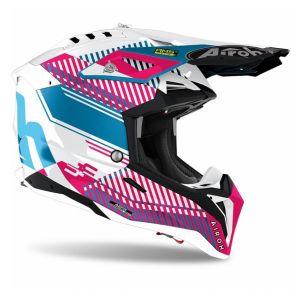 Cască Airoh Aviator 3 Wave Pink Gloss Chrome 2021