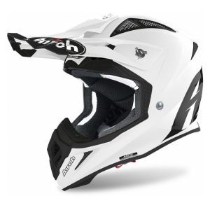Cască Airoh Aviator Ace 2 Color White Gloss
