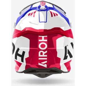 Cască Airoh Strycker Brave Blue/Red Gloss