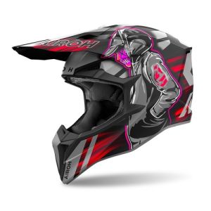 Cască Airoh Wraaap Cyber Red Matt