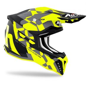 Cască Airoh Strycker XXX Yellow Matt