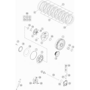 Cilindru receptor ambreiaj KTM 250-300 TPI 18-22