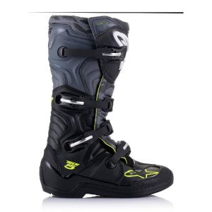 Cizme Alpinestars Tech 5 Black/Grey/Yellow fluo