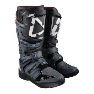 Cizme Leatt 4.5 Black/Grafen