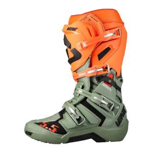 Cizme Leatt Flexlock Enduro 5.5 Orange/Cactus
