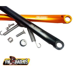 Cric lateral cu accesorii Fm-Parts KTM/Husqvarna 17-23 negru/portocaliu