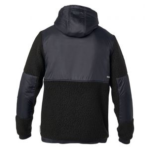 Honorac Fox Dayton Zip Fleece Black