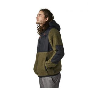 Honorac Fox Dayton Zip Fleece Fat Green