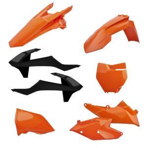 Kit plastice Polisport KTM 17-19 portocaliu/negru