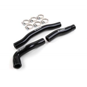 Kit furtunuri radiator silicon X-Grip KTM/Husqv./Gasgas 125-150 20-22 negru