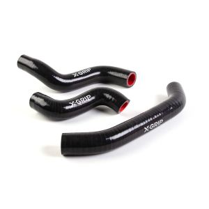 Kit furtunuri radiator silicon X-Grip KTM/Husqv./Gasgas 250-300 24-25 negru