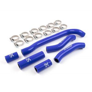 Kit furtunuri radiator silicon X-Grip Sherco SE-R 2t 250-300 17-19 albastru