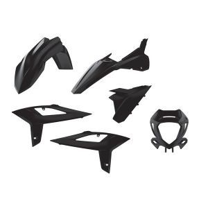 Kit plastice Polisport Beta RR 2T/4T 20 -22 negru