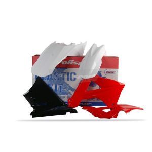 Kit plastice Polisport GasGas EC 125/200/250/300 10-13 roșu/alb/negru