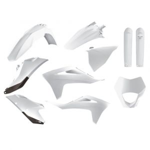 Kit plastice Polisport GasGas EC/EC-F 125-450 21-22 alb