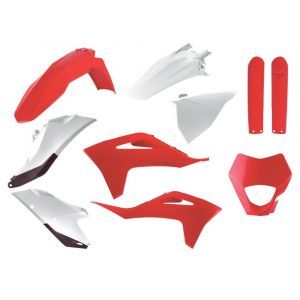 Kit plastice Polisport GasGas EC/EC-F 125-450 21-22 roșu/alb