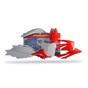 Kit plastice Polisport Honda CRF 250 10 roșu/alb