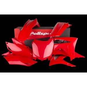 Kit plastice Polisport Honda CRF 250 14-17 CRF 450 13-16 roșu