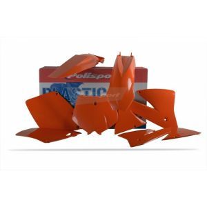 Kit plastice Polisport KTM 01-02 portocaliu