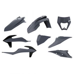 Kit plastice Polisport KTM EXC 20-22 gri