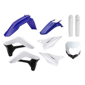 Kit plastice Polisport Sherco SC/SCF 20-21 albastru/alb