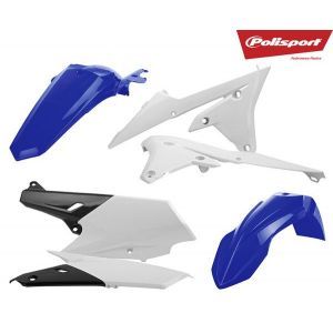 Kit plastice Polisport Yamaha WRF 250 15-19 WRF 450 16-18 albastru/alb/negru