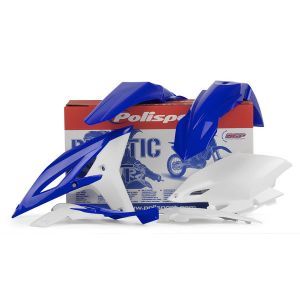 Kit plastice Polisport Yamaha WRF450 12-15 albastru/alb