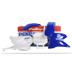 Kit plastice Polisport Yamaha YZ85 02-14 albastru/alb