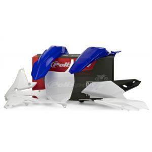 Kit plastice Polisport Yamaha YZF 250/450 14-18 albastru/alb