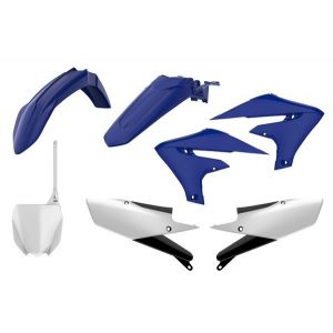 Kit plastice Polisport Yamaha YZF250 19-21 450 18-21 albastru/alb/negru