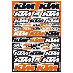 Kit stickere Blackbird KTM logo