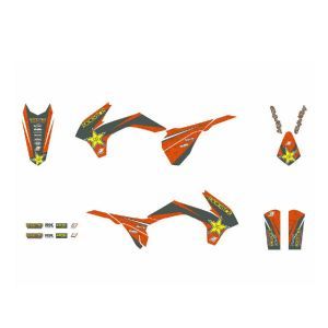 Kit stickere Blackbird KTM Rockstar Energy 14-16