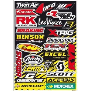 Kit stickere Blackbird logo set 35x50