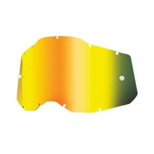 Lentilă ochelari 100% Racecraft 2/Accuri 2/Strata 2 Mirror Gold