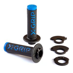 Manșoane Lock-on X-Grip albastru