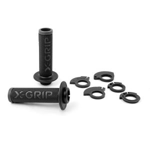 Manșoane Lock-on X-Grip gri
