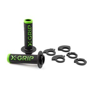 Manșoane Lock-on X-Grip verde