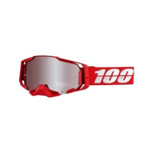 Ochelari 100% Armega War Red Hiper Silver Mirror Len