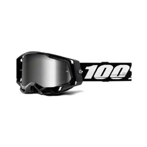 Ochelari 100% Racecraft 2 Black Mirror Silver Lens