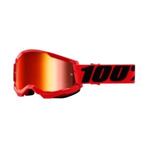 Ochelari 100% Strata 2 Red Mirror Red Lens